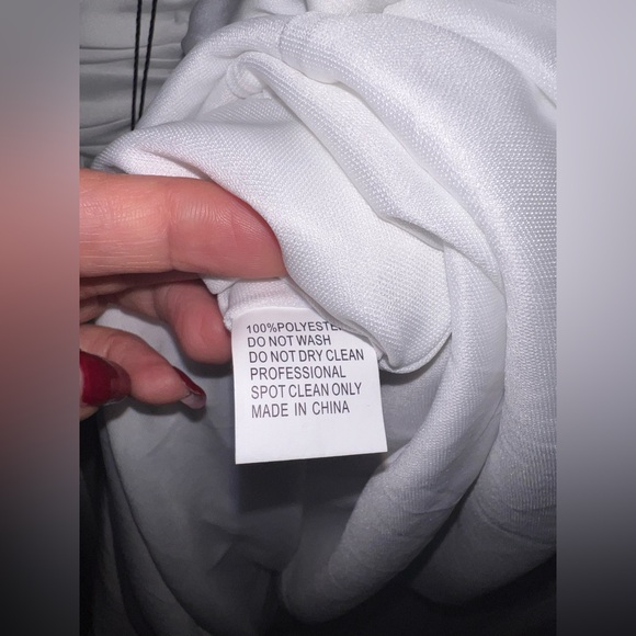 Mac Duggal White Mini Dress - Picture 8 of 10